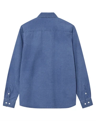 Mos Mosh Gallery - MMGMarco Oxford Indigo Skjorte - Indigo Blue